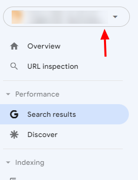 Screenshot: Google Search Console, How to add property