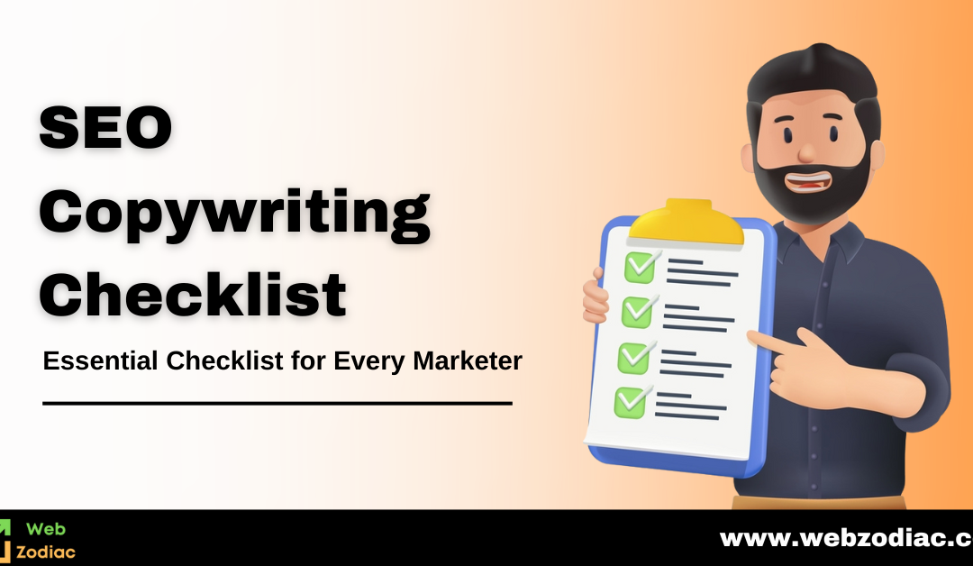 Check These 11 SEO Copywriting Checklist, Before You Publish Your Content